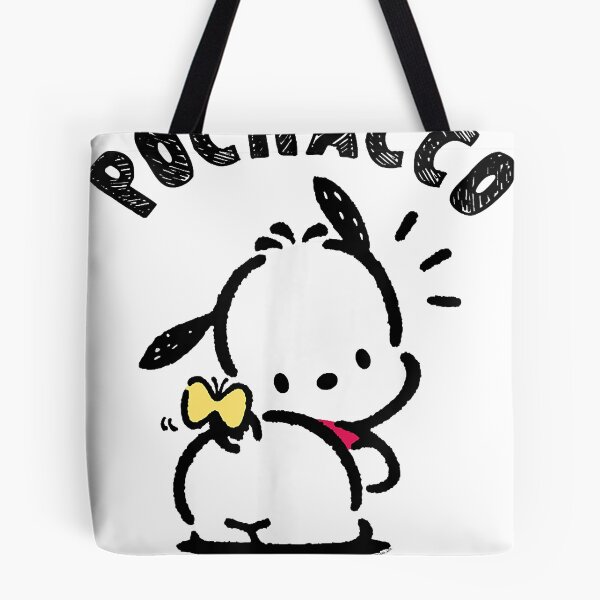 Item preview, Sanrio Pochacco Backside Logo Tee  designed and sold by printonio.
