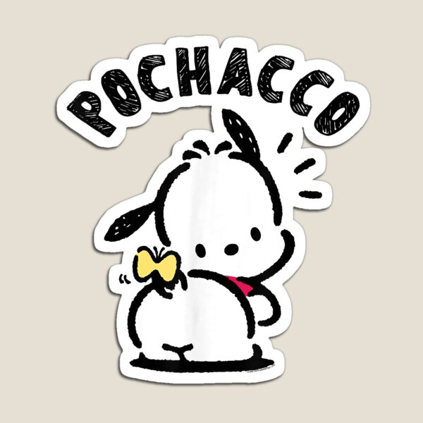 Item preview, Sanrio Pochacco Backside Logo Tee  designed and sold by printonio.