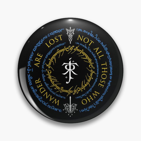 Item preview, Lord Of The Rings Not All Those Who Wander Are Lost designed and sold by MillieRhodes.