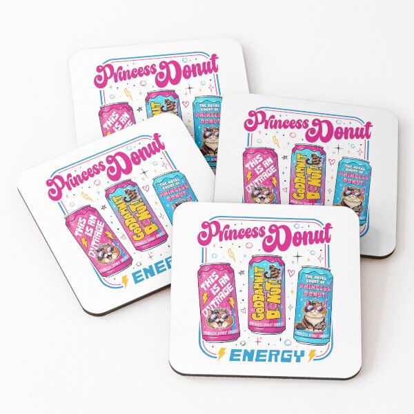 Item preview, Princess Donut Energy Drink designed and sold by Theaurore.