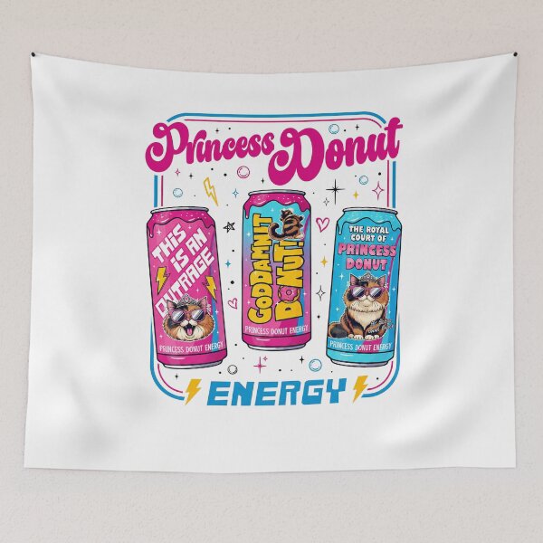 Item preview, Princess Donut Energy Drink designed and sold by Theaurore.