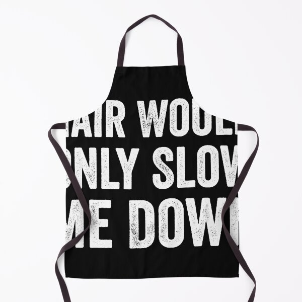 Item preview, Hair Would Only Slow Me Down Shaved Head Bald Man Humor designed and sold by CharlieConon.