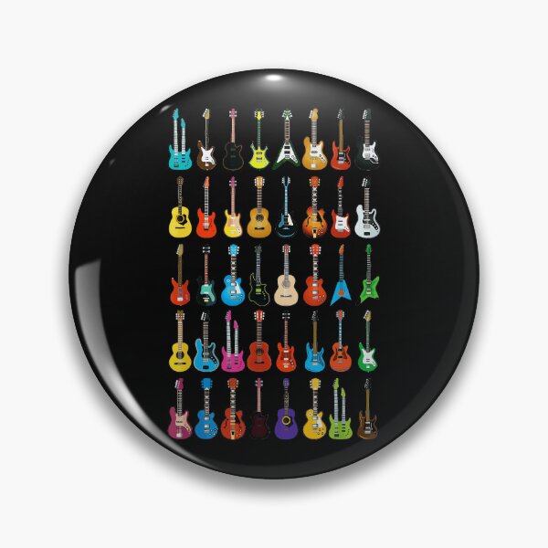 Item preview, Guitar Collection Musician Guitar Player Instrument Lover designed and sold by CharlieConon.