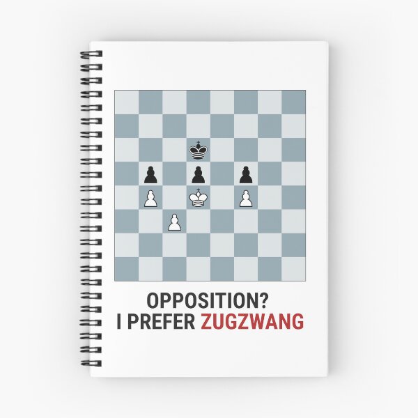 Item preview, Opposition Zugzwang Chess Pun T-Shirt Funny Chess Player Gift designed and sold by Sekla-Studio.