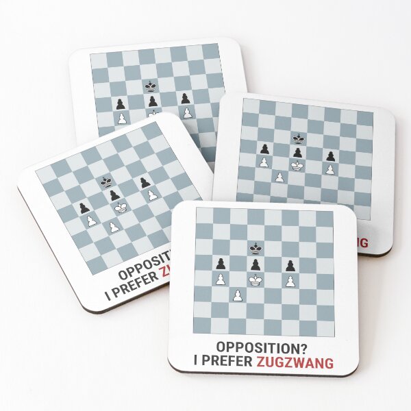 Item preview, Opposition Zugzwang Chess Pun T-Shirt Funny Chess Player Gift designed and sold by Sekla-Studio.