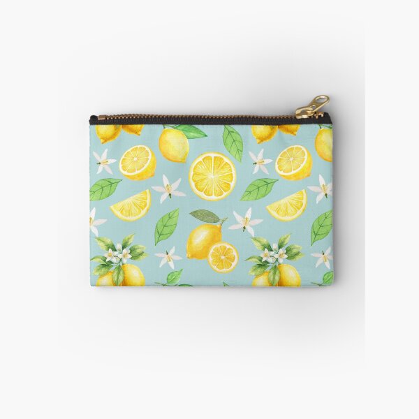 Item preview, Lemons Seamless Pattern on Blue designed and sold by SmallDart Creations.