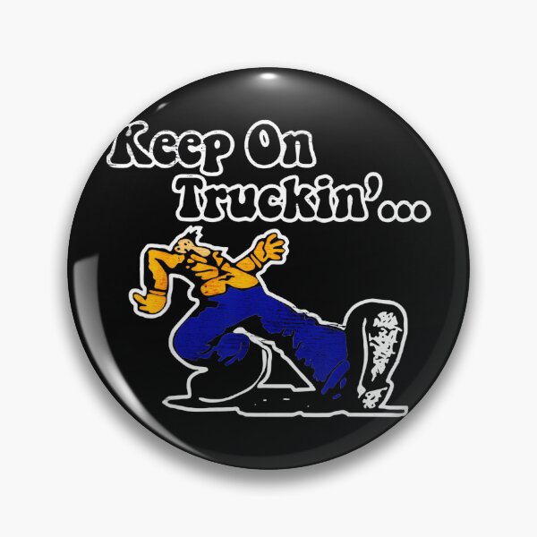 Item preview, Keep On Truckin' Truck Driver Trucking Life Road Warrior designed and sold by CharlieConon.
