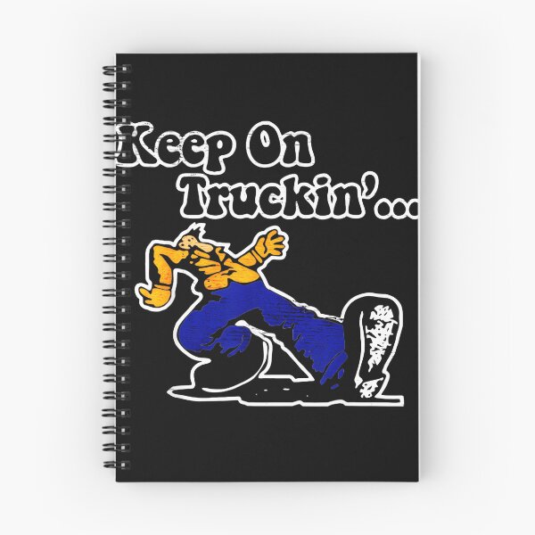 Item preview, Keep On Truckin' Truck Driver Trucking Life Road Warrior designed and sold by CharlieConon.