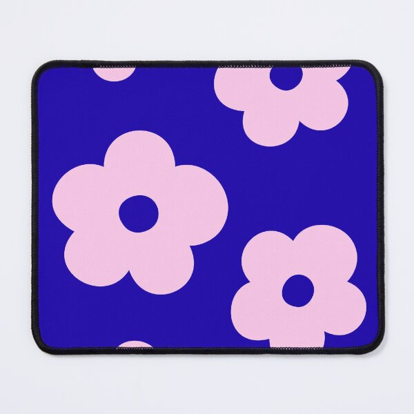 Item preview, Pink Groovy Flowers Retro Floral Pattern designed and sold by jianina-alondra.