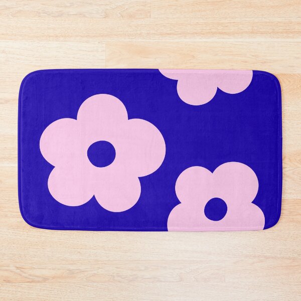 Item preview, Pink Groovy Flowers Retro Floral Pattern designed and sold by jianina-alondra.