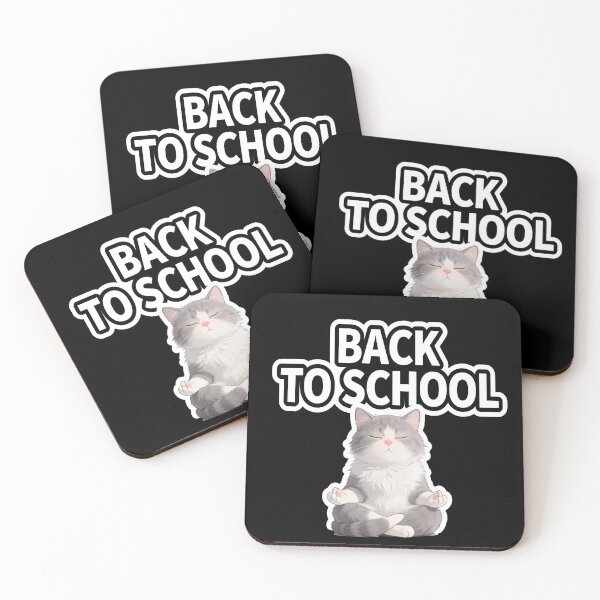 Item preview, Cute Meditating Cat Back to School Funny Design designed and sold by OksArtStudio.