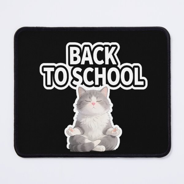 Item preview, Cute Meditating Cat Back to School Funny Design designed and sold by OksArtStudio.
