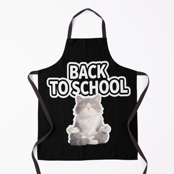 Item preview, Cute Meditating Cat Back to School Funny Design designed and sold by OksArtStudio.