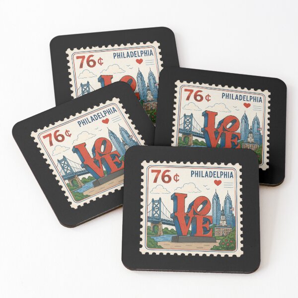 Item preview, Vintage Philly Postage City designed and sold by ilhanrebound.