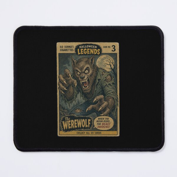 Item preview, The Werewolf - Halloween Trading Cards designed and sold by halibutgoatramb.