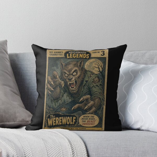 Item preview, The Werewolf - Halloween Trading Cards designed and sold by halibutgoatramb.