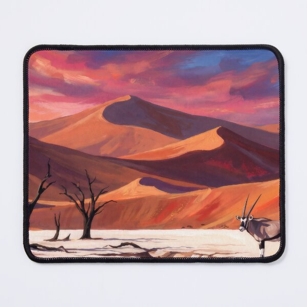 Item preview, Deadvlei Namib Desert Sunrise designed and sold by RedPeaStudio.