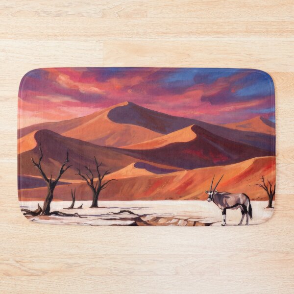 Item preview, Deadvlei Namib Desert Sunrise designed and sold by RedPeaStudio.