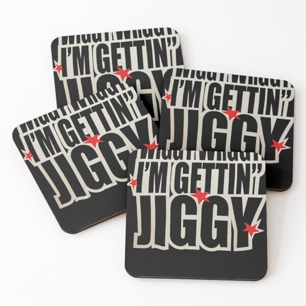 Item preview, Wiggy Wiggy Iâ€™m Gettinâ€™ Jiggy , Five 90s Boy Pop Music Fan  Unisex Top designed and sold by FolkVibeShop.