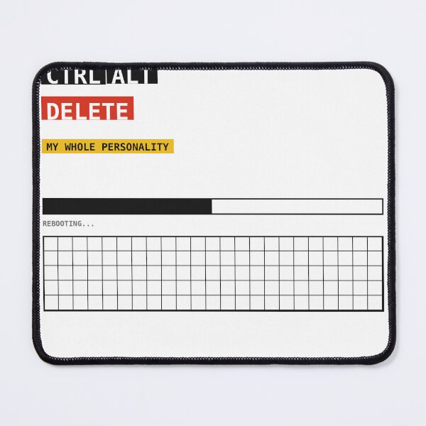 Item preview, Ctrl Alt Delete Personality Sticker designed and sold by PlusScanner.