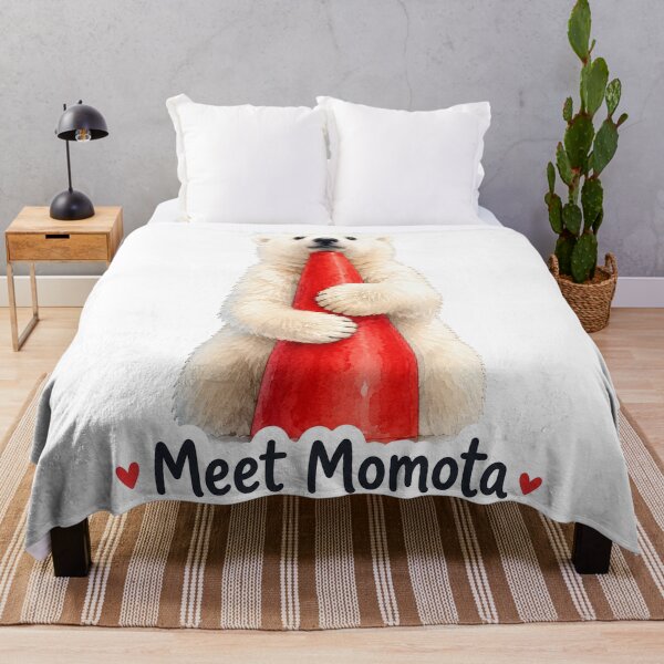 Item preview, Cute Polar Bear With traffic Cone Funny Animal Art designed and sold by spectomine.
