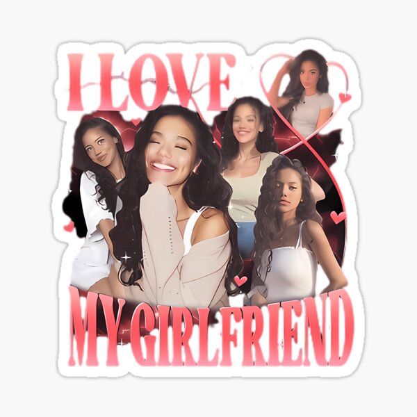 Item preview, Custom 'I Love My Girlfriend' Valentine designed and sold by SolaceDraft.