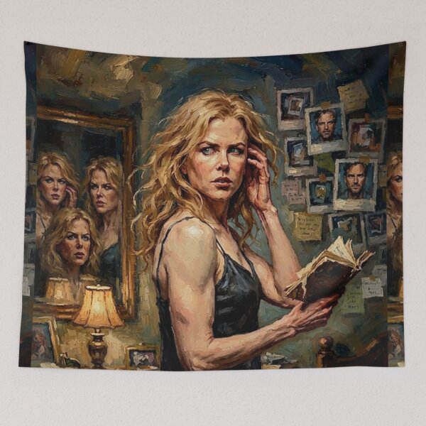 Item preview, Before I Go To Sleep Mystery Thriller Fine Art Tribute designed and sold by Art's Diner.