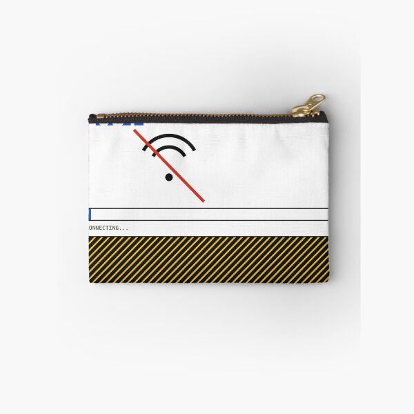 Item preview, Connection Lost Wifi Brutalist Sticker designed and sold by PlusScanner.