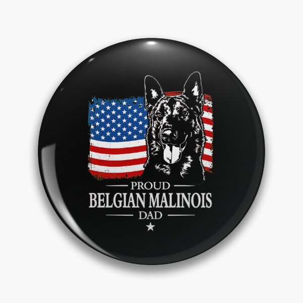 Item preview, Proud Belgian Malinois Dad Dog American Flag Design designed and sold by SoyLamderma.