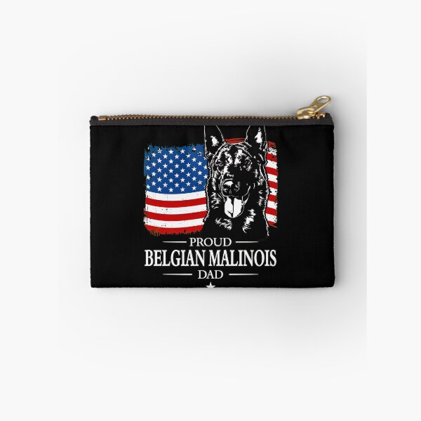 Item preview, Proud Belgian Malinois Dad Dog American Flag Design designed and sold by SoyLamderma.