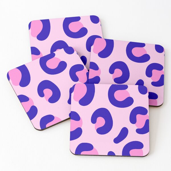Item preview, Pink Purple Leopard Print Y2K Pattern designed and sold by jianina-alondra.