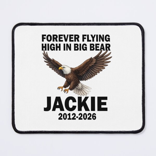 Item preview, Jackie Bald Eagle Memorial 2012-2026 Wildlife Remembrance designed and sold by ZANNIX.