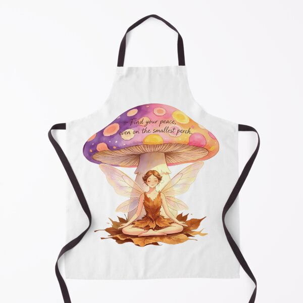 Item preview, Find Your Peace Even on the Smallest Perch — Mushroom Fairy designed and sold by Bondingbonding.
