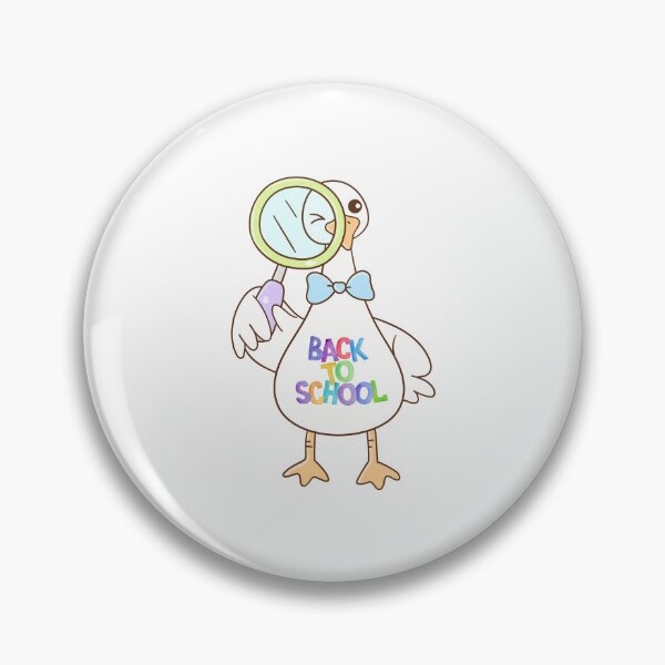 Item preview, Cute Goose Back to School Magnifying Glass Design designed and sold by BigDigital.