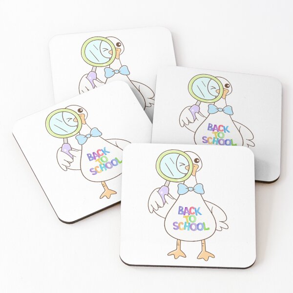 Item preview, Cute Goose Back to School Magnifying Glass Design designed and sold by BigDigital.