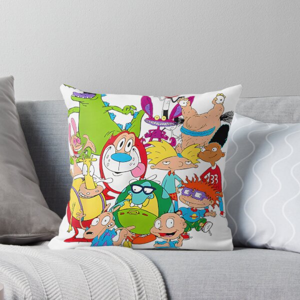 Item preview, Nickelodeon Group Shot All Retro 90s Characters designed and sold by GlimmerHollow.