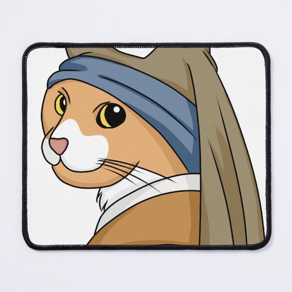 Item preview, The Cat With The Pearl Earring designed and sold by ployza.