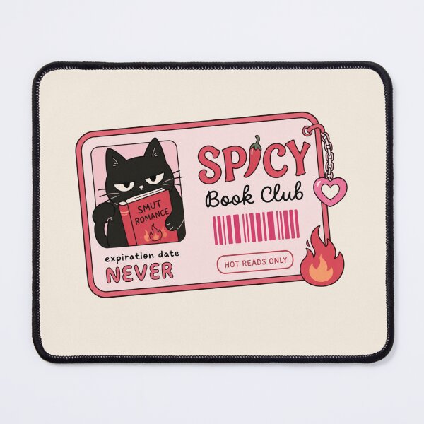 Item preview, Spicy Book Club Member Card Black Cat Smut Romance designed and sold by Yellowriversss.