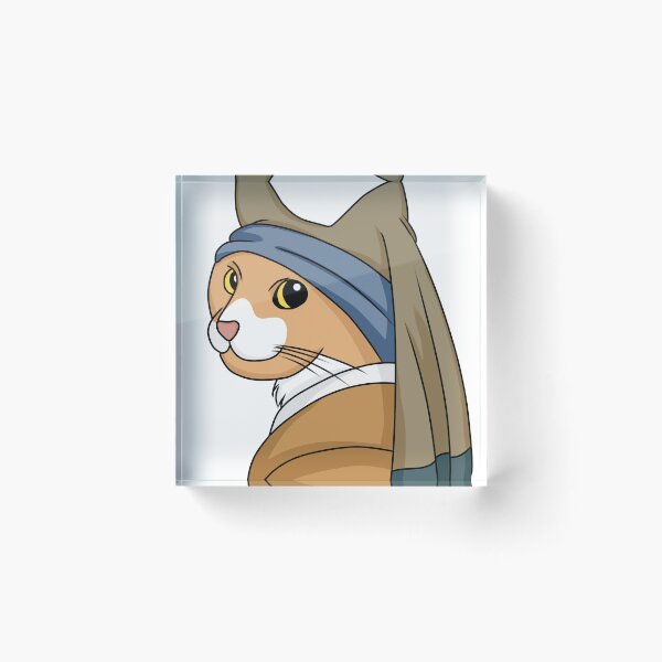 Item preview, The Cat With The Pearl Earring designed and sold by ployza.