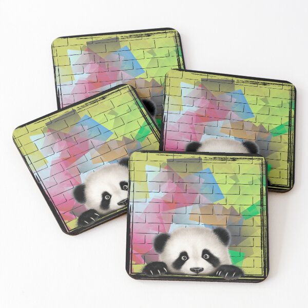 Item preview, Cute Little Panda Sitting Down designed and sold by MIKEASHOP156.