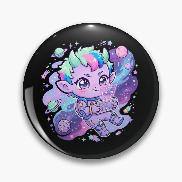 Item preview, Hmmm Meme Colorful Fantasy Creature Cute Magical Funny Reaction Meme T-Shirt designed and sold by pawsome purrfect.