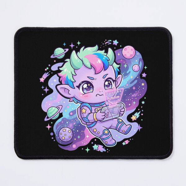 Item preview, Hmmm Meme Colorful Fantasy Creature Cute Magical Funny Reaction Meme T-Shirt designed and sold by pawsome purrfect.