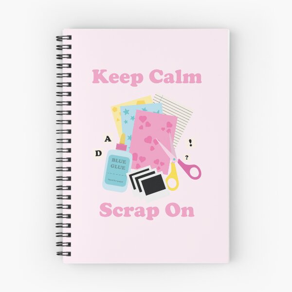 Item preview, Keep Calm and Scrap On. Scrapbooking. Junk Journaling. designed and sold by NPC-wear.