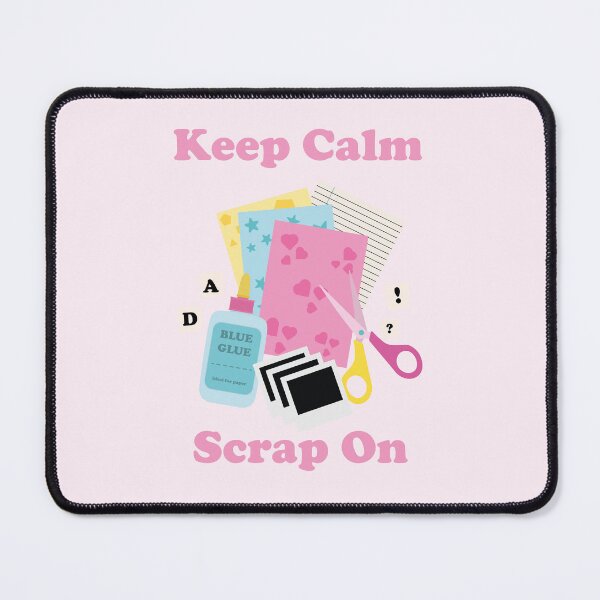 Item preview, Keep Calm and Scrap On. Scrapbooking. Junk Journaling. designed and sold by NPC-wear.