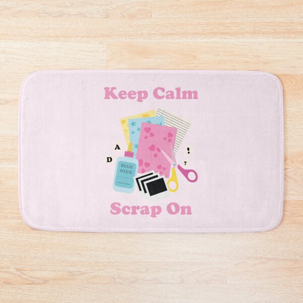 Item preview, Keep Calm and Scrap On. Scrapbooking. Junk Journaling. designed and sold by NPC-wear.