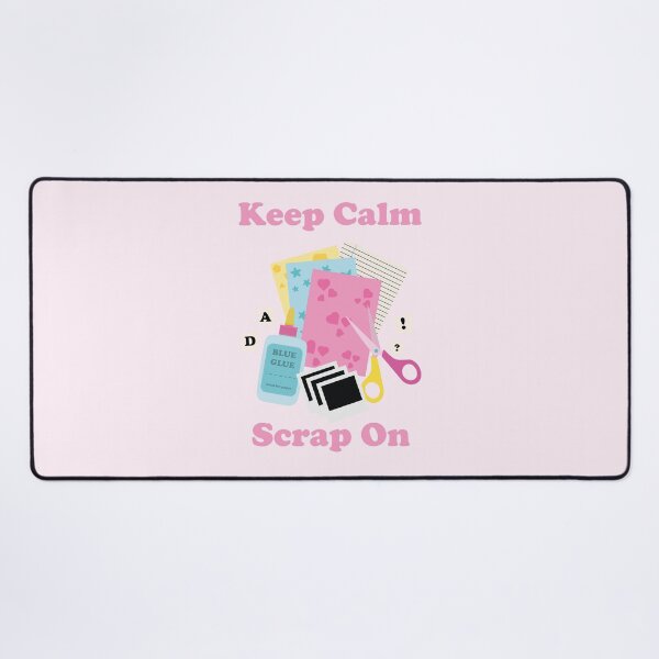 Item preview, Keep Calm and Scrap On. Scrapbooking. Junk Journaling. designed and sold by NPC-wear.