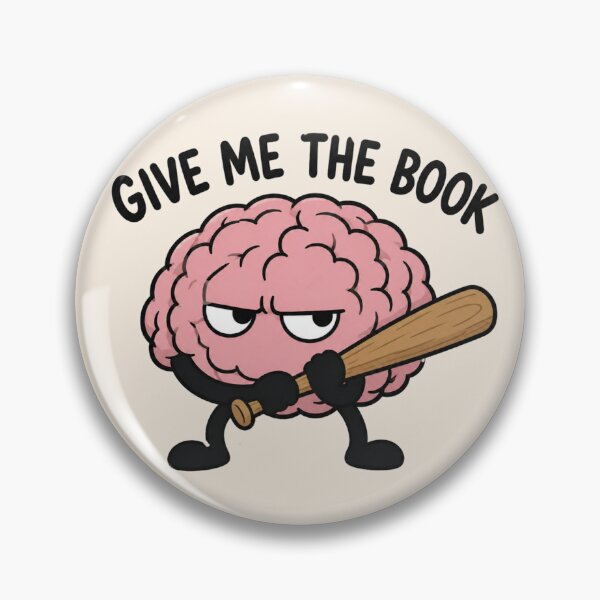 Item preview, Give Me The Book Angry Brain Funny Book Lover Book Rage designed and sold by Yellowriversss.