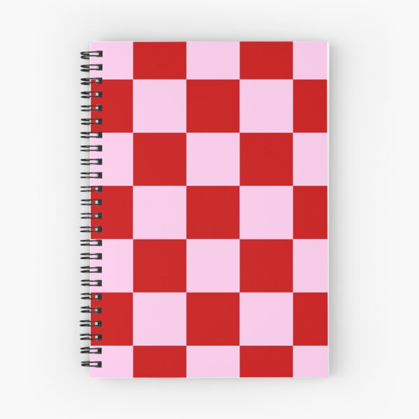 Item preview, Red Pink Checkerboard Retro Checkered Pattern designed and sold by jianina-alondra.