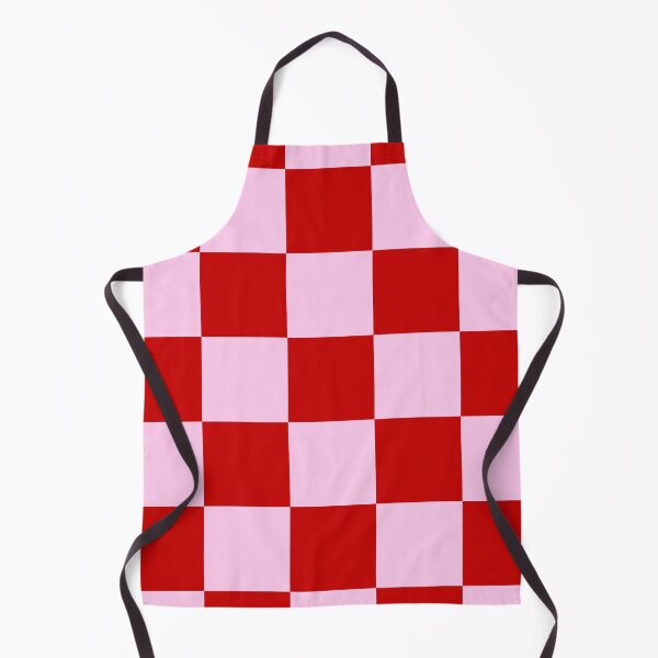 Item preview, Red Pink Checkerboard Retro Checkered Pattern designed and sold by jianina-alondra.