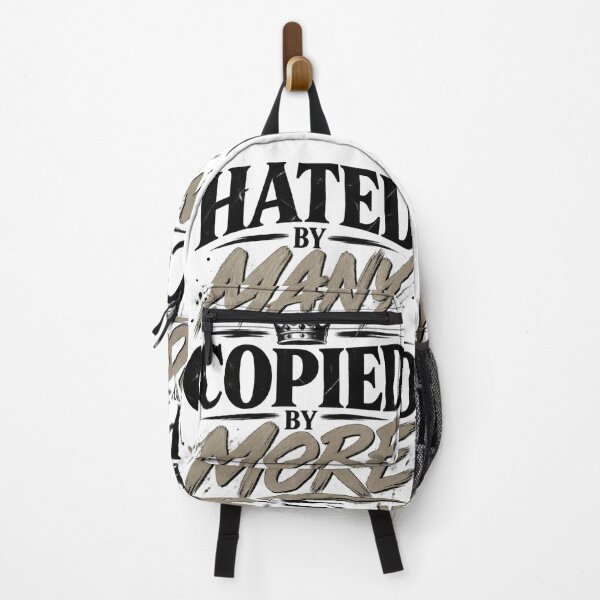 Item preview, Hated By Many Copied By More Bold Quote designed and sold by OddMuseLab.